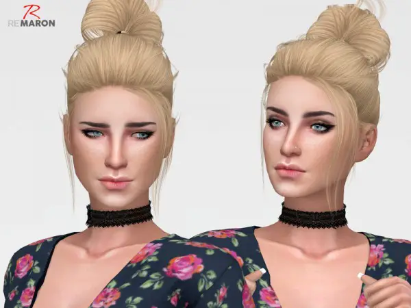 The Sims Resource: LeahLillith`s Clique hair retextured by remaron for Sims 4
