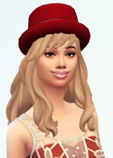 Birksches sims blog: Wavy Sloping Bangs for Sims 4