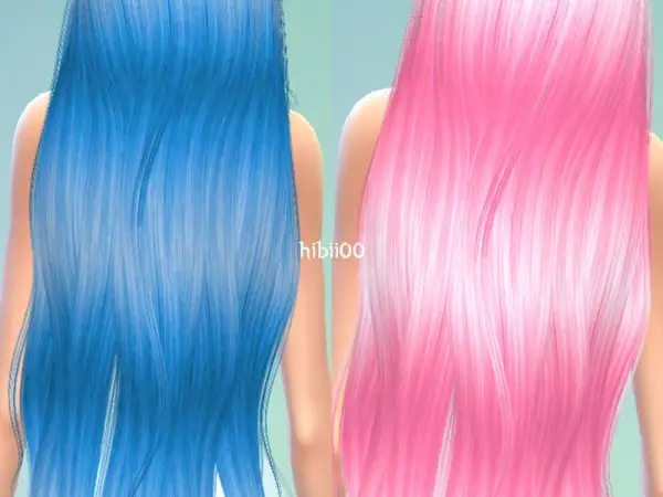 The Sims Resource: Anto   Galactic Hair Retextured by poukii for Sims 4