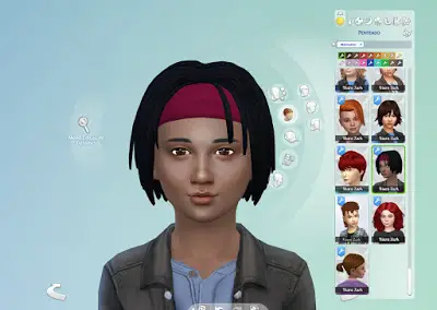 Mystufforigin: Multi Hair for Boys for Sims 4