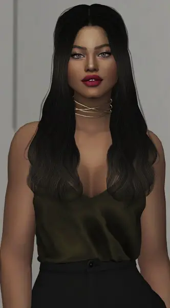 Coupure Electrique: Cazy`s Suki hair retextured for Sims 4