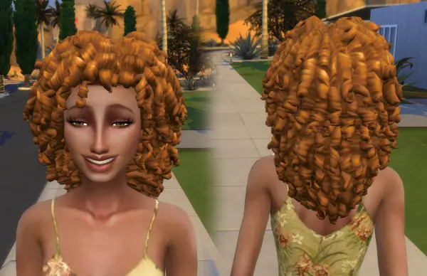Mystufforigin Long Tight Curls Sims 4 Hairs