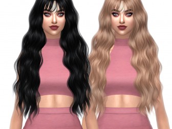 Sims 4 Hairs ~ Jenni Sims: Newsea`s Flying dance hairstyle retextured