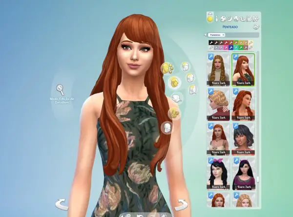 Mystufforigin: Nicole Hairstyle Version 2 for Sims 4