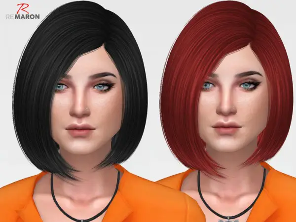 The Sims Resource: Sandy Hair Retextured by Remaron for Sims 4