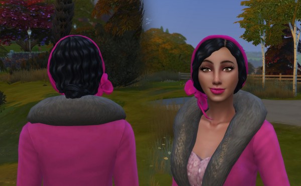 Mystufforigin: Betty Hair retextured for Sims 4