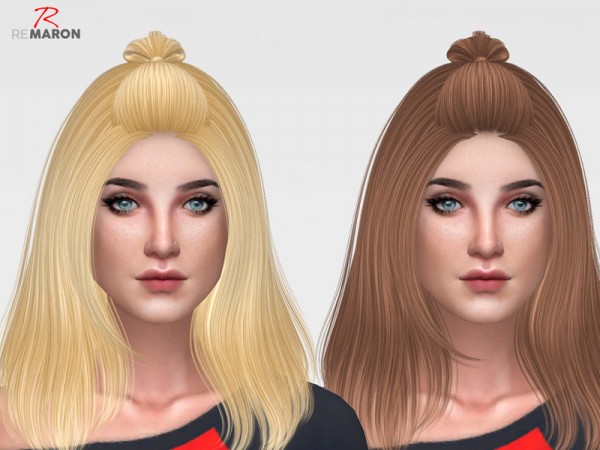 The Sims Resource: Eletric Hair Retextured by Remaron for Sims 4
