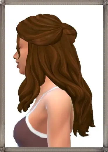 Birksches sims blog: Alma Hair for Sims 4