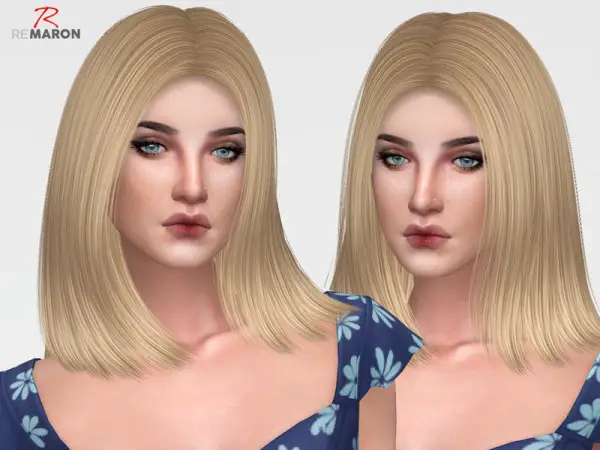 The Sims Resource: Coco hair retextured by Remaron for Sims 4