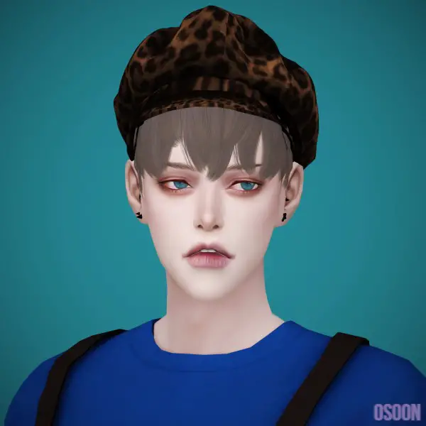 Osoon: Male Hair 02 for Sims 4