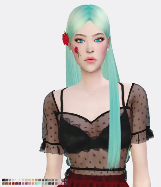 Effie: Wanda hair by Musae for Sims 4