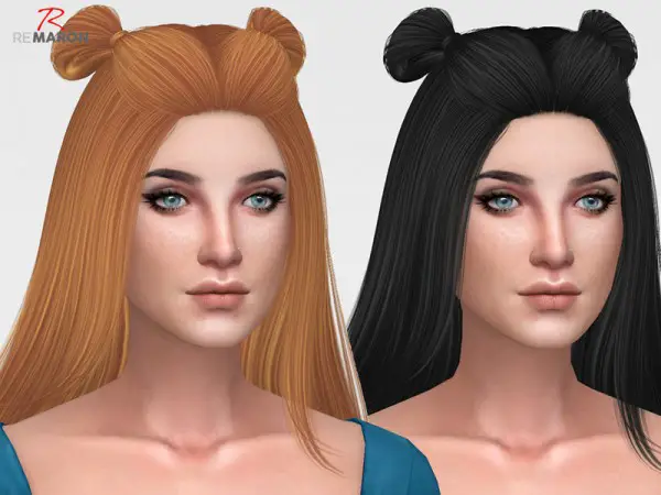 The Sims Resource: Spice Hair Retextured for Sims 4