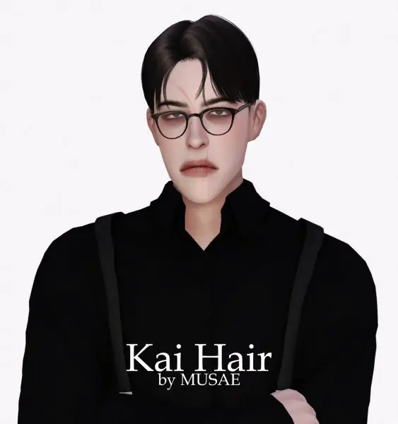 Effie: Kai Hair by Musae for Sims 4