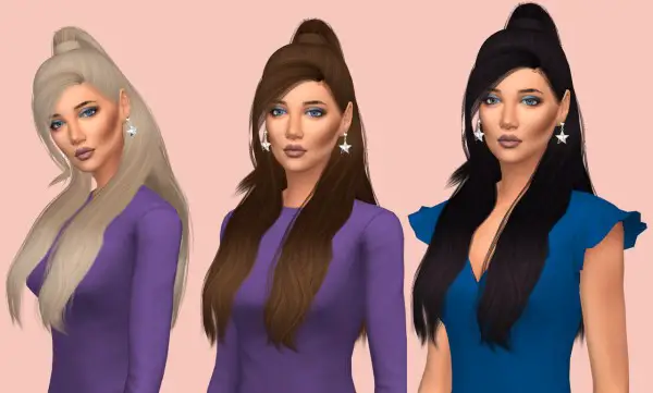 Sims Fun Stuff: Ade Darma`s Hair Retextured for Sims 4