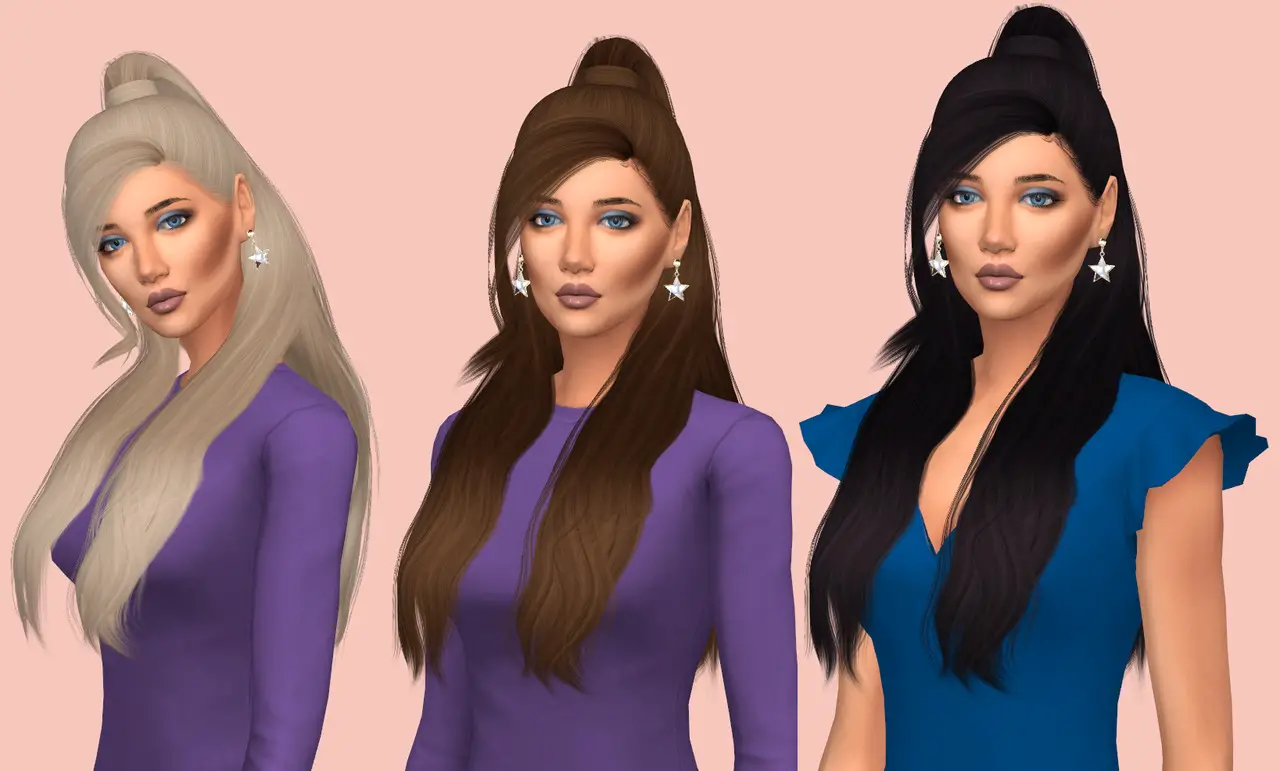 Sims Fun Stuff Ade Darma`s Hair Retextured Sims 4 Hairs 1898