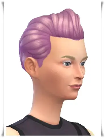 Birksches sims blog: Tilda Mid Brush Hair for Sims 4