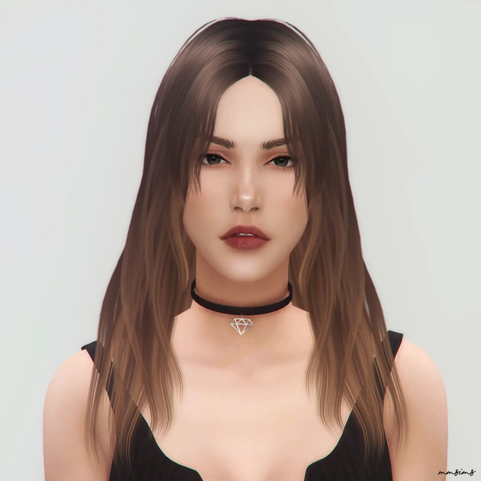 Sims 4 Hairs ~ MMSims: Hair 16 Daisy