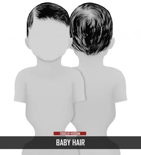 Coupure Electrique: Baby Hair for Sims 4