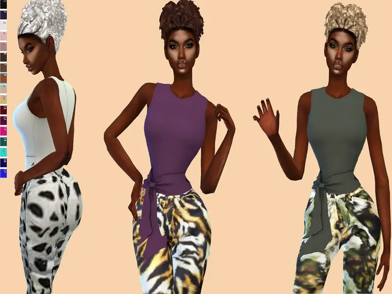 The Sims Resource: Carli Hair Recolored by Teenageeaglerunner - Sims 4 ...