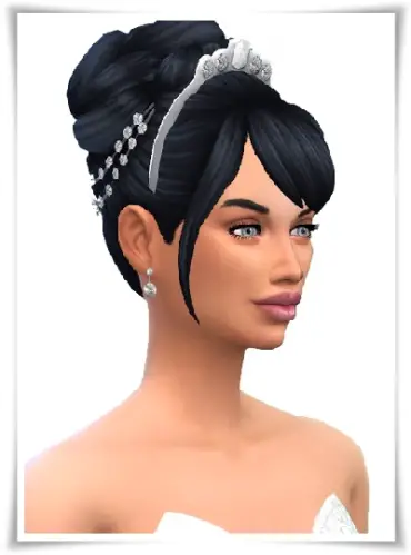 Birksches sims blog: Wedding 60s Hair for Sims 4
