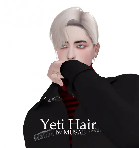 Effie: Yeti hair for Sims 4