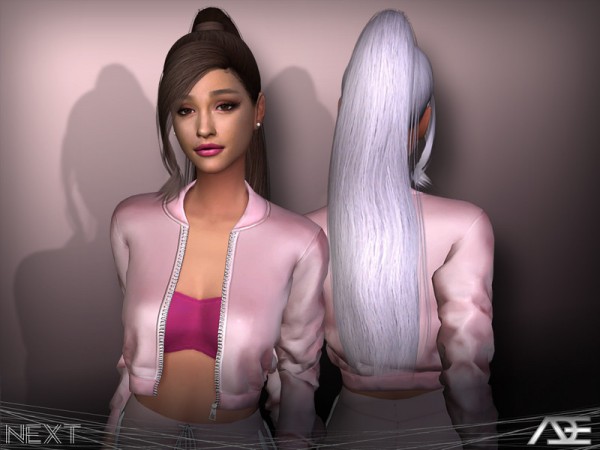 The Sims Resource: Next Hair Set by Ade darma for Sims 4