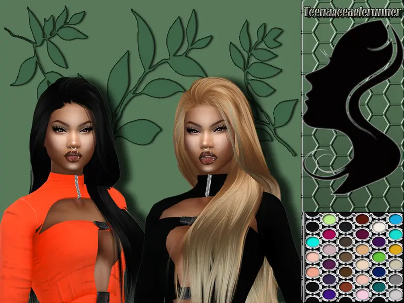 The Sims Resource Stealthics Eden Hair Retextured By Vrogue Co