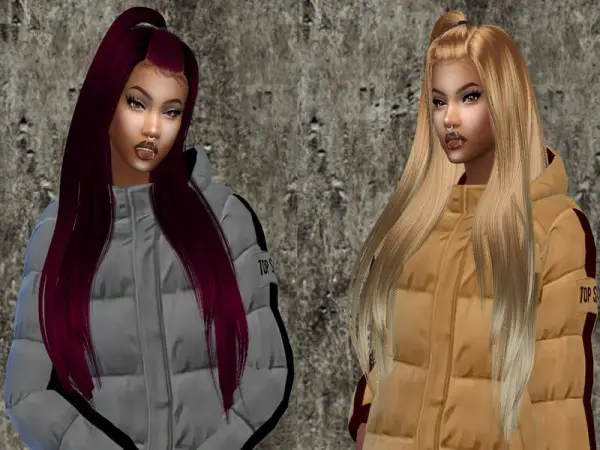 The Sims Resource: Radiant Hair Recolored by Teenageeaglerunner for Sims 4