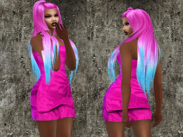 The Sims Resource: Radiant Hair Recolored by Teenageeaglerunner for Sims 4