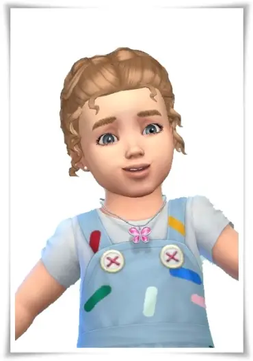 Birksches sims blog: Sybille Braids Hair for Sims 4