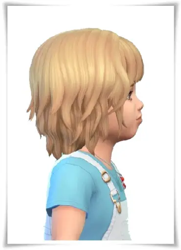 Birksches sims blog: Little Emil Bob hair for Sims 4