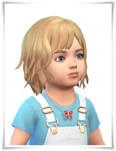 Birksches sims blog: Little Emil Bob hair for Sims 4