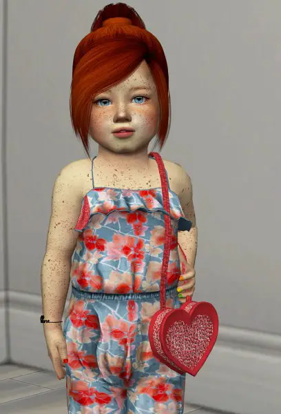 Coupure Electrique: AdeDarma`s Incontro hair retextured   kids and toddlers version for Sims 4