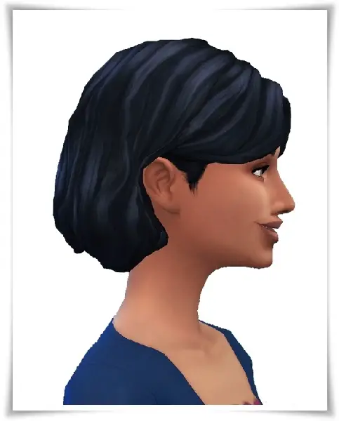 Birksches sims blog: Wendy’s Wavy Bob hair for Sims 4