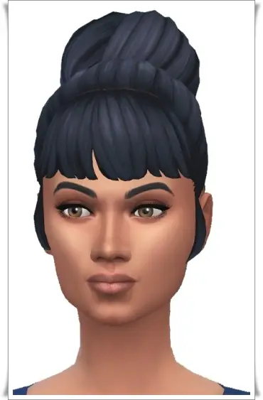 Birksches sims blog: Cordelia’s Bun for Sims 4