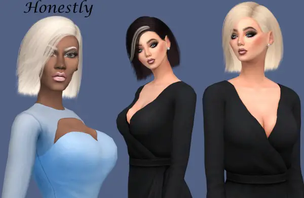 Sims Fun Stuff: NightCrawler`s Bombshell, Blaze, LeahLillith`s Elle hair retextured for Sims 4