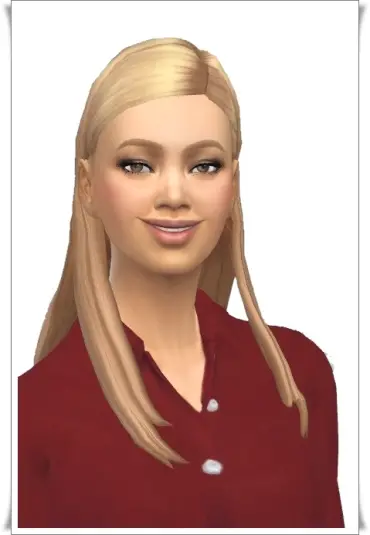 Birksches sims blog: Kate’s Straight Hair for Sims 4