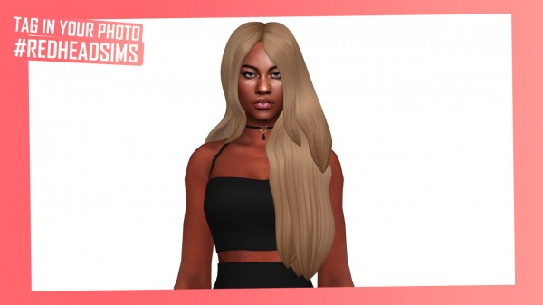Coupure Electrique: Kim Hair for Sims 4