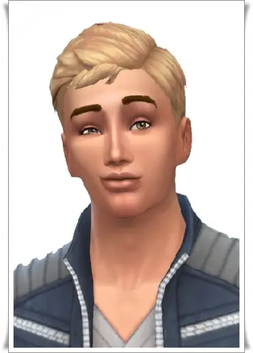 Birksches sims blog: George Hair for Sims 4