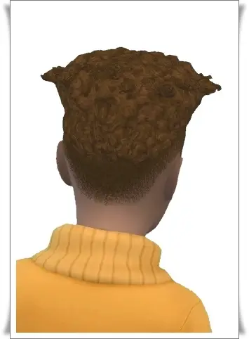 Birksches sims blog: Real Afro Hair Kids for Sims 4