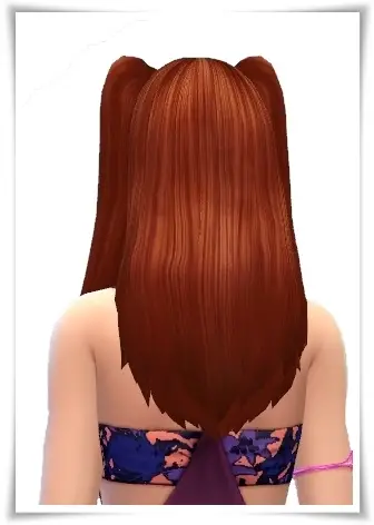 Birksches sims blog: Nina Hair for Sims 4