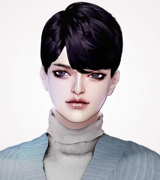 Sims 4 Hairs ~ Kim Simjo: 39 Chevalier hair