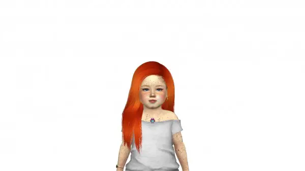 Coupure Electrique: LeahLillith`s Regina hair retextured   kids and toddlers version for Sims 4