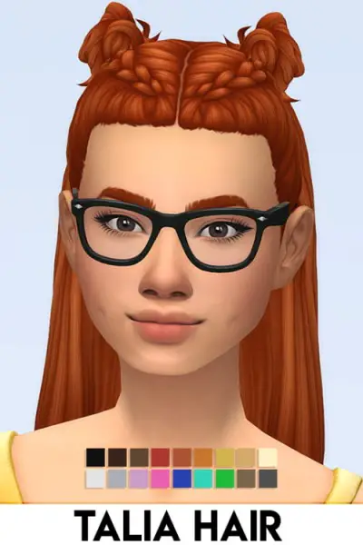 IMVikai: Talia Hair for Sims 4