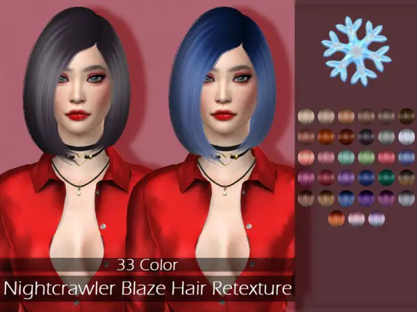The Sims Resource: Nightcrawler Sandy Hair Retextured by Lisaminicatsims for Sims 4