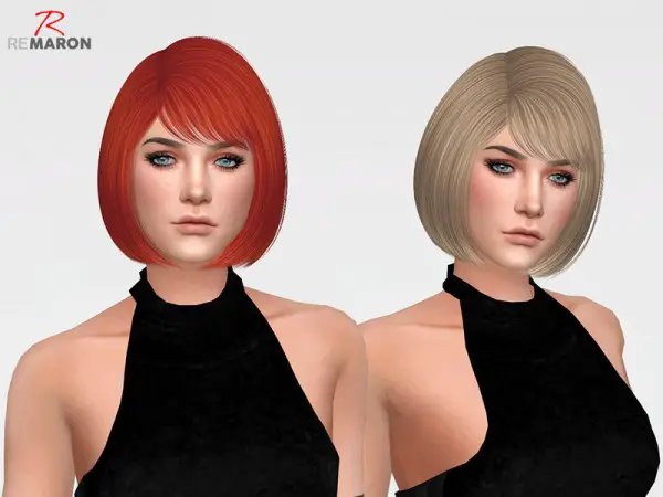The Sims Resource: Dove Hair Retextured by Remaron for Sims 4