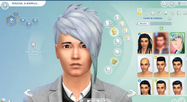 Mod The Sims: Lysander hair recolored by sarecool for Sims 4