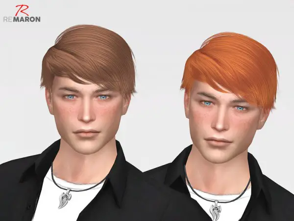 The Sims Resource: Atlas Hair Retextured by remaron for Sims 4
