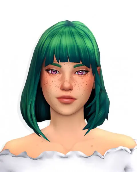 Simandy: Midori Hair for Sims 4