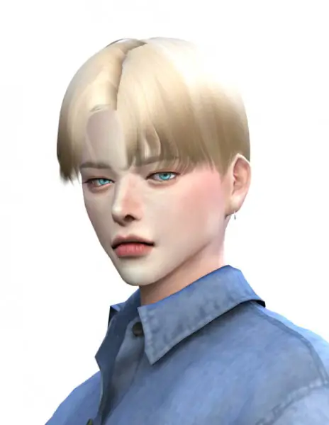 Lemon: Eunwoo Hair for Sims 4